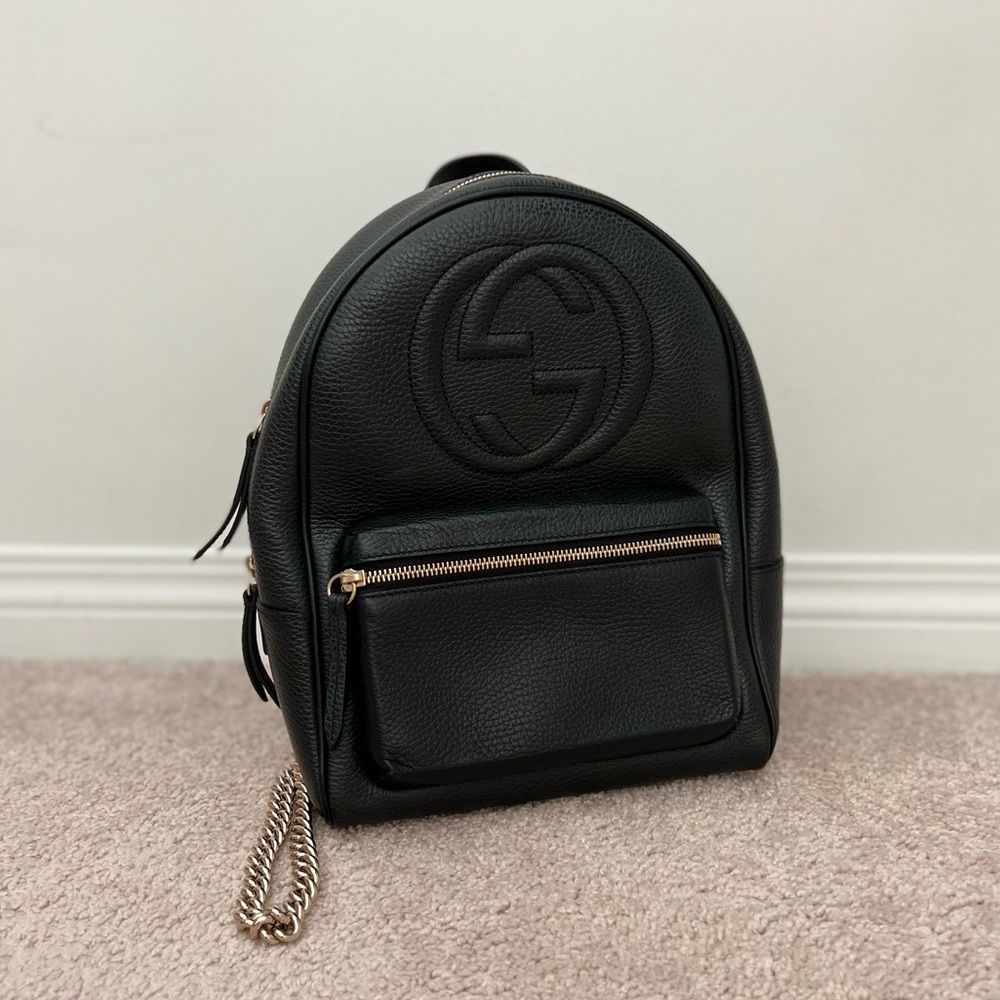 Gucci Soho Black Backpack